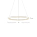 Kuzco Lighting - PD80332-WH - LED Pendant - Cumulus Minor - White