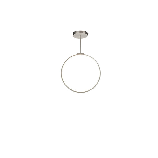 Cirque LED Pendant Brushed Nickel