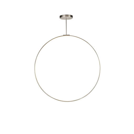 Cirque LED Pendant Brushed Nickel