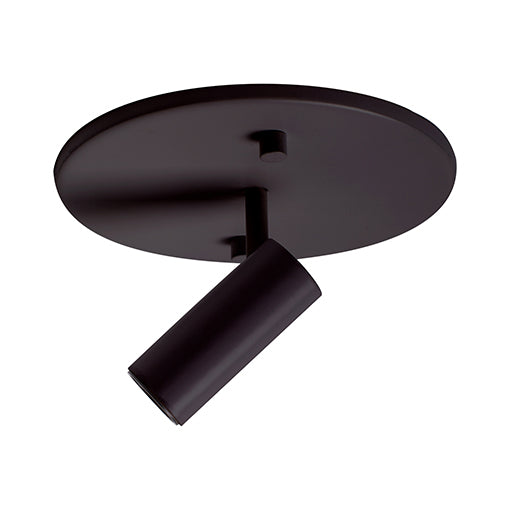 Downey LED Semi-Flush Mount Black