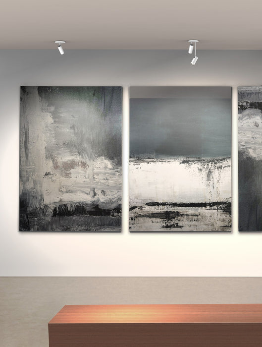 Kuzco Lighting - SF15001-WH - LED Semi-Flush Mount - Downey - White