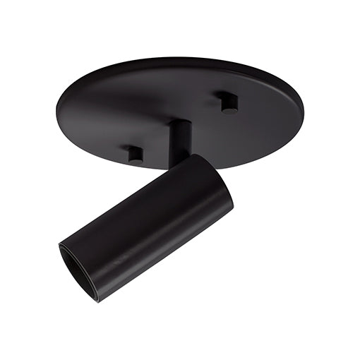 Downey LED Semi-Flush Mount Black