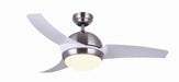 Canarm - CF42MOT3BNW - 42" Ceiling Fan - Brushed Nickel