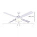 Canarm - CF48FOL4WH - 48" Ceiling Fan - Foley - White