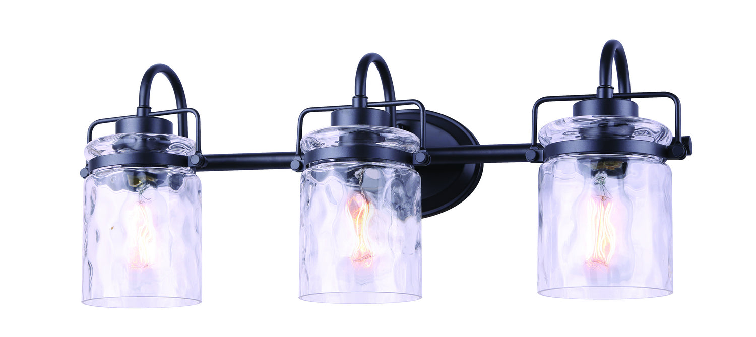 Canarm - IVL707A03GPH - Three Light Vanity - Arden - Graphite