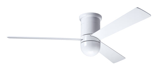 Modern Fan Co - CIR-FM-GW-50-WH-NL-CC - 50 Inch Ceiling Fan - Cirrus Flush DC - Gloss White