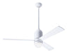 Modern Fan Co - CIR-GW-50-WH-355-RC - 50 Inch Ceiling Fan - Cirrus DC - Gloss White