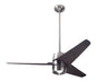 Modern Fan Co - VEL-BN-48-EB-NL-RC - 48 Inch Ceiling Fan - Velo DC - Bright Nickel