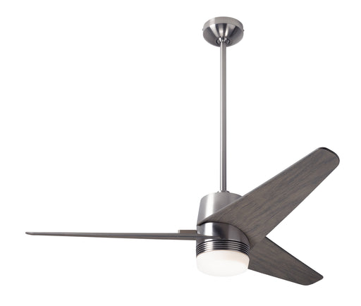 Modern Fan Co - VEL-BN-48-GY-853-WC - 48 Inch Ceiling Fan - Velo DC - Bright Nickel