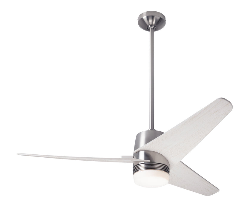 Modern Fan Co - VEL-BN-48-WW-853-WC - 48 Inch Ceiling Fan - Velo DC - Bright Nickel