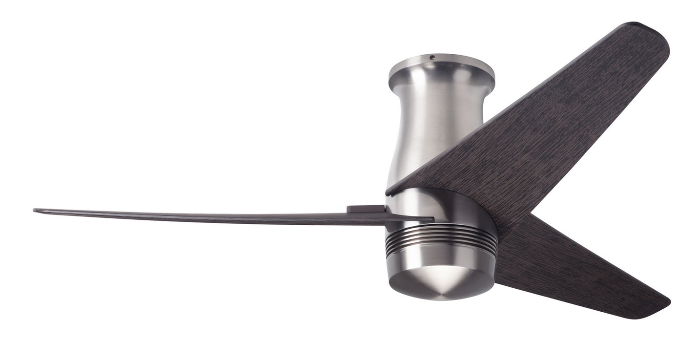 Modern Fan Co - VEL-FM-BN-48-EB-NL-CC - 48 Inch Ceiling Fan - Velo Flush DC - Bright Nickel