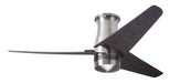 Modern Fan Co - VEL-FM-BN-48-EB-NL-WC - 48 Inch Ceiling Fan - Velo Flush DC - Bright Nickel