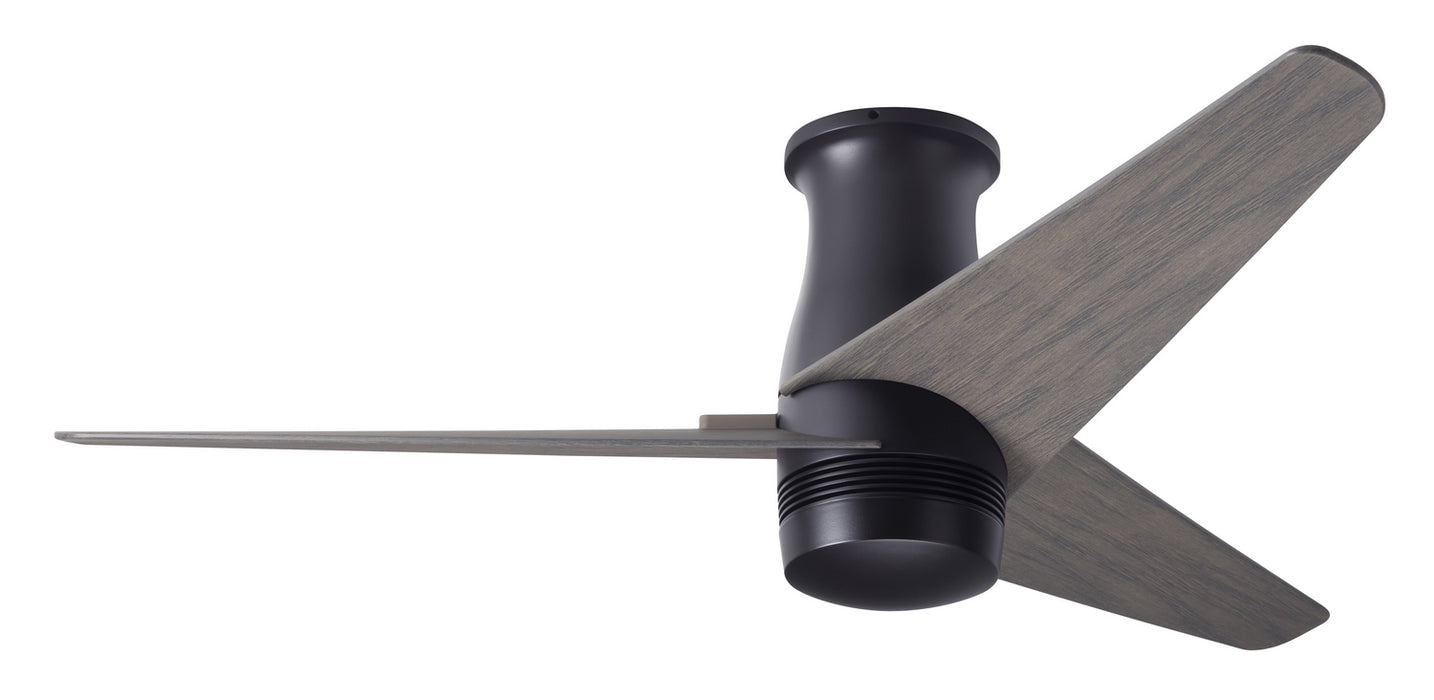 Modern Fan Co - VEL-FM-DB-48-GY-NL-WC - 48 Inch Ceiling Fan - Velo Flush DC - Dark Bronze