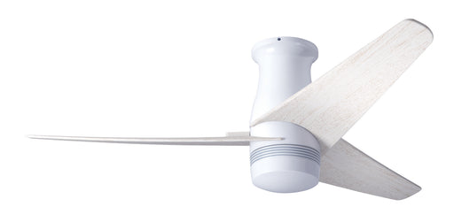 Modern Fan Co - VEL-FM-GW-48-WW-NL-WC - 48 Inch Ceiling Fan - Velo Flush DC - Gloss White