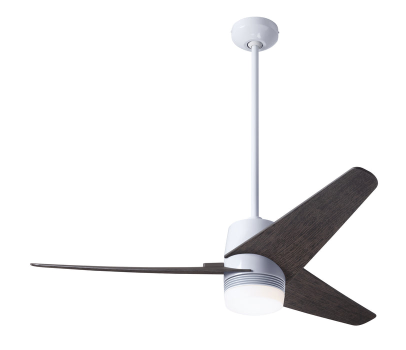 Modern Fan Co - VEL-GW-48-EB-853-CC - 48 Inch Ceiling Fan - Velo DC - Gloss White