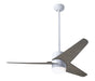 Modern Fan Co - VEL-GW-48-GY-853-CC - 48 Inch Ceiling Fan - Velo DC - Gloss White