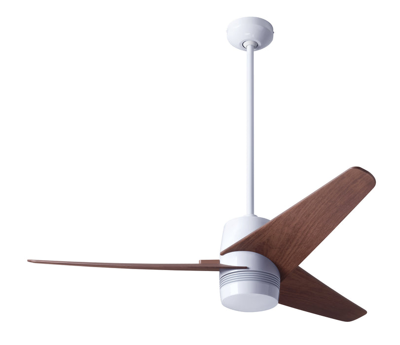 Modern Fan Co - VEL-GW-48-MG-NL-WC - 48 Inch Ceiling Fan - Velo DC - Gloss White