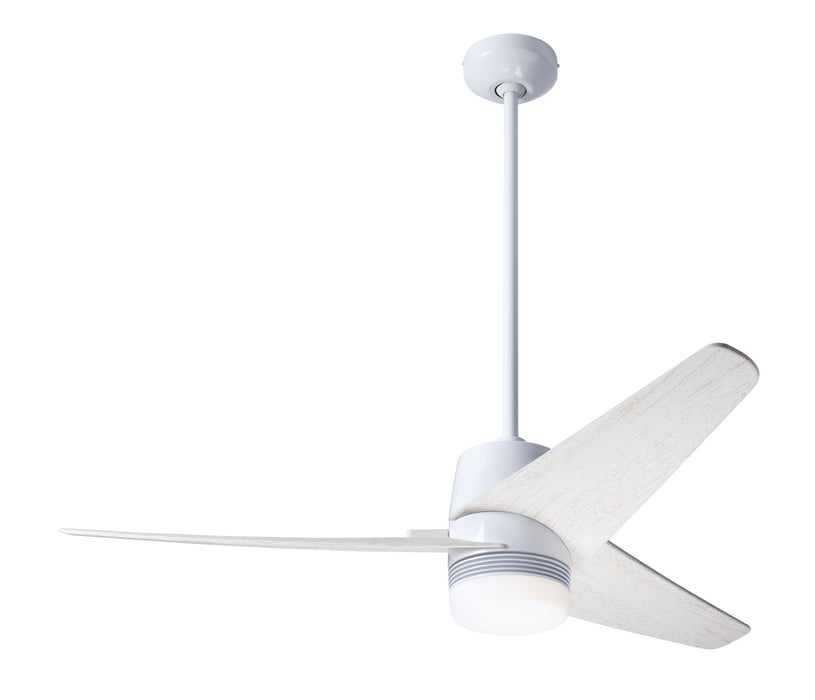 Modern Fan Co - VEL-GW-48-WW-853-CC - 48 Inch Ceiling Fan - Velo DC - Gloss White