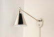 Maxim - 12222PN - One Light Wall Sconce - Library - Polished Nickel