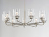 Maxim - 12268CDSN - Eight Light Chandelier - Acadia - Satin Nickel