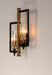 Maxim - 16112CLBKAB - Two Light Wall Sconce - Flambeau - Black / Antique Brass