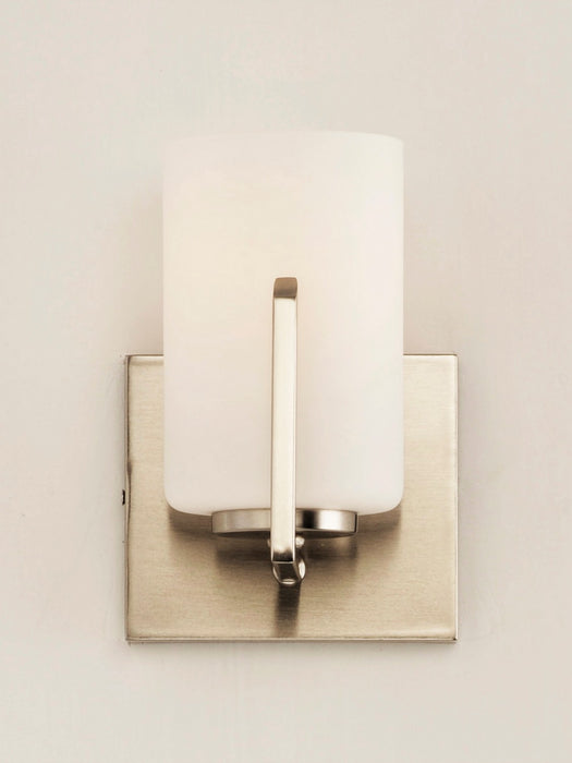 Maxim - 21281SWSN - One Light Wall Sconce - Dart - Satin Nickel