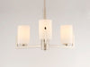 Maxim - 21285SWSN - Three Light Chandelier - Dart - Satin Nickel
