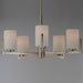 Maxim - 21286SWSN - Five Light Chandelier - Dart - Satin Nickel