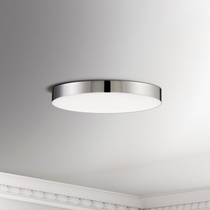 Maxim - 57662WTPC - LED Flush Mount - Trim - Polished Chrome