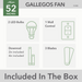 Gallegos 52" Ceiling Fan-Fans-Hunter-Lighting Design Store
