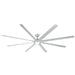 Modern Forms Fans - FR-W1805-120L35-TT - 120 Inch Ceiling Fan - Hydra - Titanium Silver