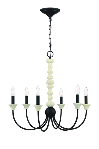 Meadow Place Six Light Chandelier