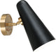 Matteo Lighting - S05211BK - One Light Wall Sconce - Blink - Black