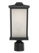 Craftmade - ZA2415-TB - One Light Outdoor Post Mount - Resilience Lanterns - Textured Black