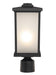 Craftmade - ZA2415-TB - One Light Outdoor Post Mount - Resilience Lanterns - Textured Black