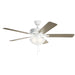 Kichler - 330017WH - 52 Inch Ceiling Fan - Basics Pro Select - White