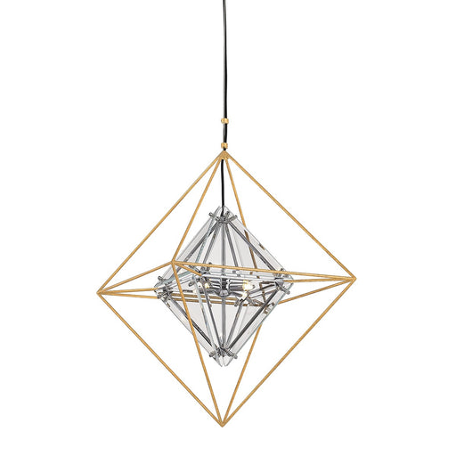 Troy Lighting - F7145 - Four Light Chandelier - Epic - Gold Leaf