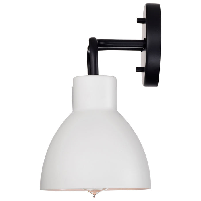Nuvo Lighting - 60-6785 - Two Light Vanity - Sloan - Matte Black / Matte White