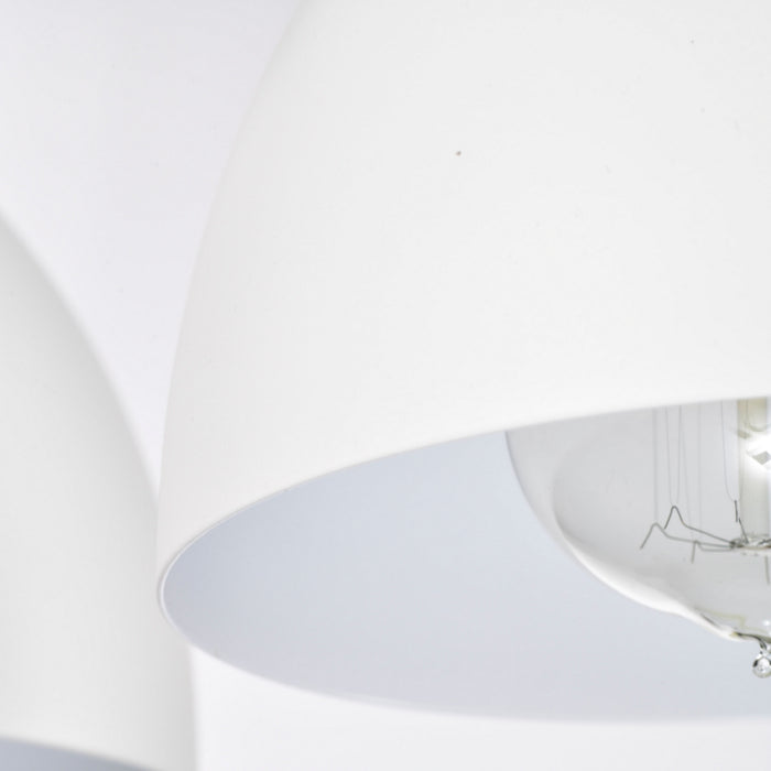 Nuvo Lighting - 60-6785 - Two Light Vanity - Sloan - Matte Black / Matte White