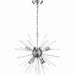 Nuvo Lighting - 60-6993 - Eight Light Chandelier - Cirrus - Polished Nickel