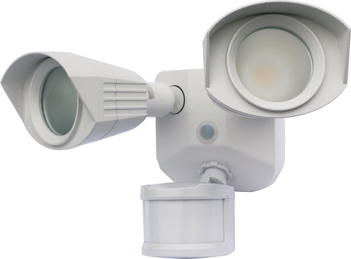 LED Dual Head Security Light White