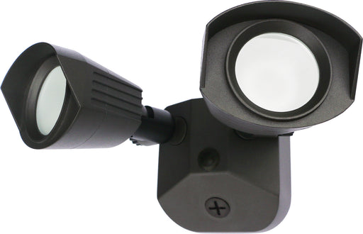 LED Dual Head Security Light Bronze