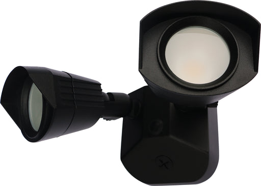 LED Dual Head Security Light Black