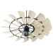 Quorum - 97215-69 - 72 Inch Ceiling Fan - Windmill - Textured Black