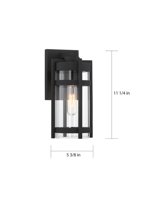 Nuvo Lighting - 60-6571 - One Light Outdoor Wall Lantern - Tofino - Textured Black