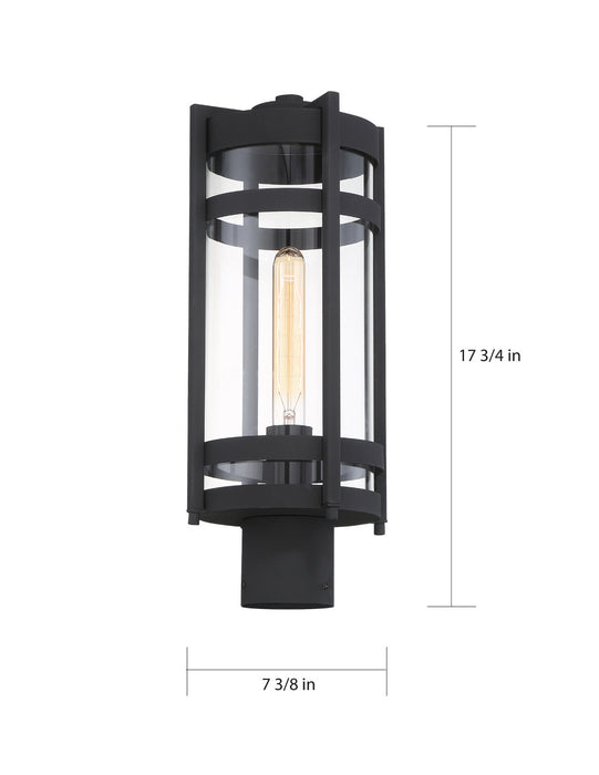 Nuvo Lighting - 60-6575 - One Light Post Lantern - Tofino - Textured Black