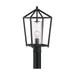 Nuvo Lighting - 60-6595 - One Light Post Lantern - Hopewell - Matte Black