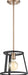 Nuvo Lighting - 60-6641 - One Light Mini Pendant - Chassis - Copper Brushed Brass / Matte Black