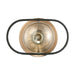 Nuvo Lighting - 60-6651 - One Light Wall Sconce - Chassis - Copper Brushed Brass / Matte Black
