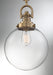 Nuvo Lighting - 60-6671 - One Light Pendant - Skyloft - Burnished Brass